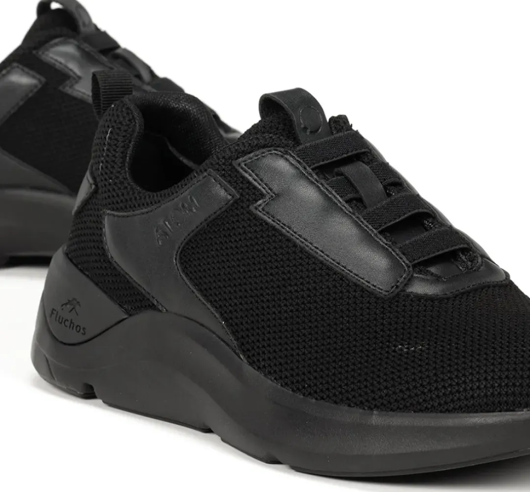 Mujer Fluchos ACTIVITY F1254 Deportivo Negro