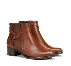 Mujer Fluchos ALEGRIA D7232 Botín Marrón