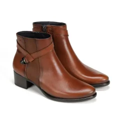 Mujer Fluchos ALEGRIA D7232 Botín Marrón