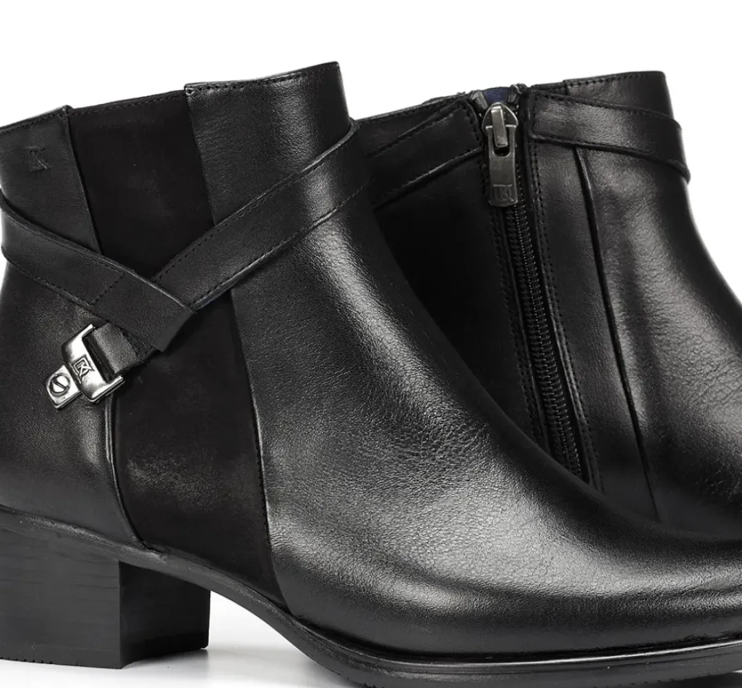 Mujer Fluchos ALEGRIA D7232 Botín Negro