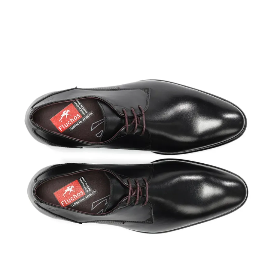 Hombre Fluchos ALEX 9204 Zapato Negro