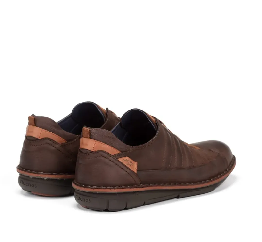 Hombre Fluchos ALFA F0703 Zapato Marrón