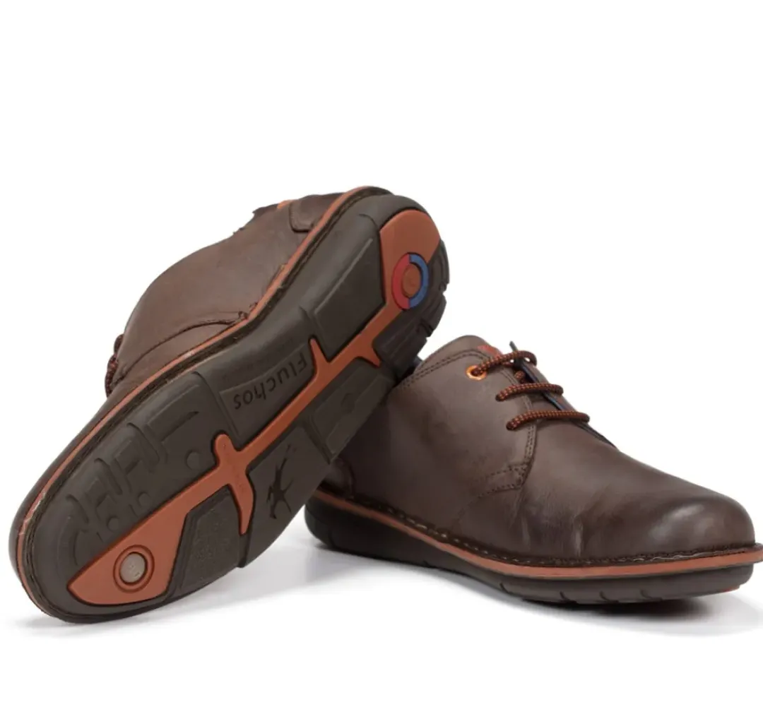 Hombre Fluchos ALFA F0700 Zapato Marrón