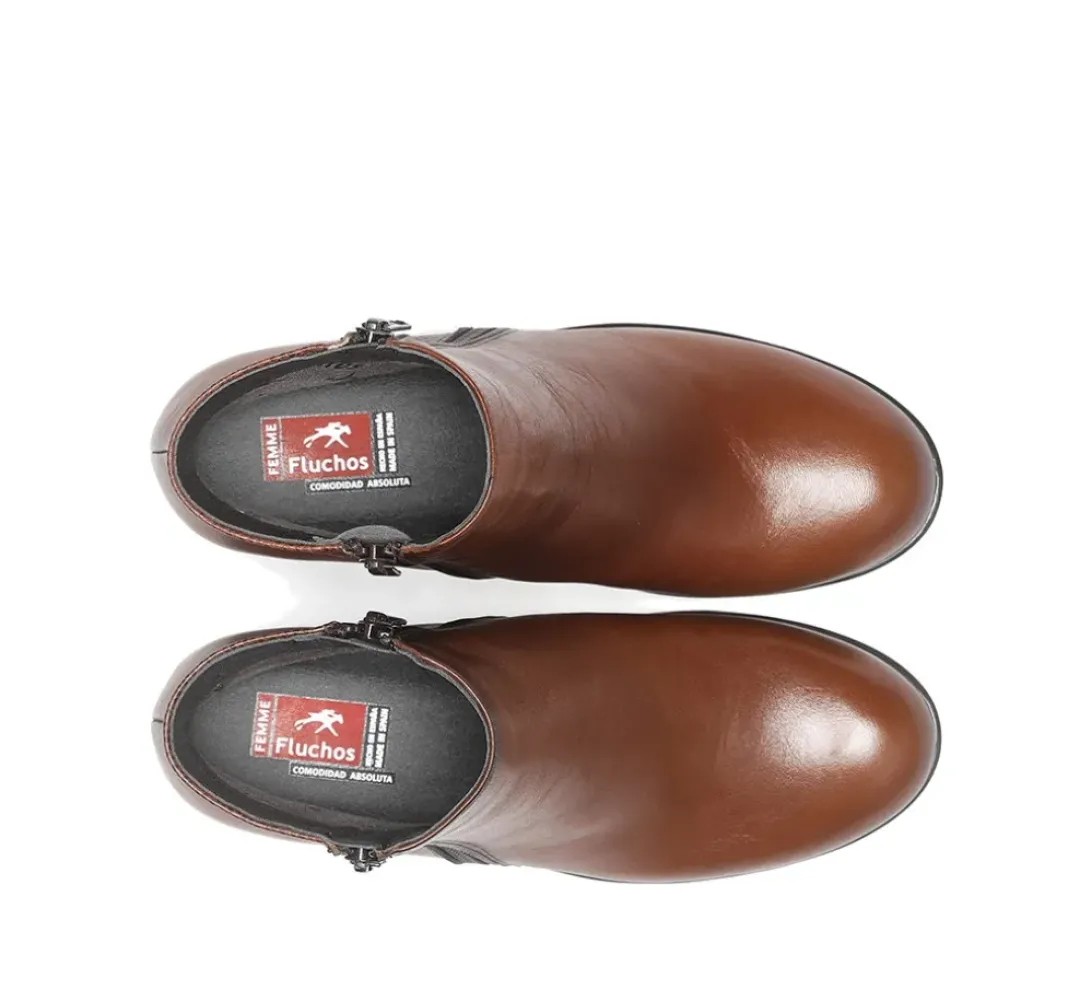 Mujer Fluchos ALISS F1367 Botín Marrón