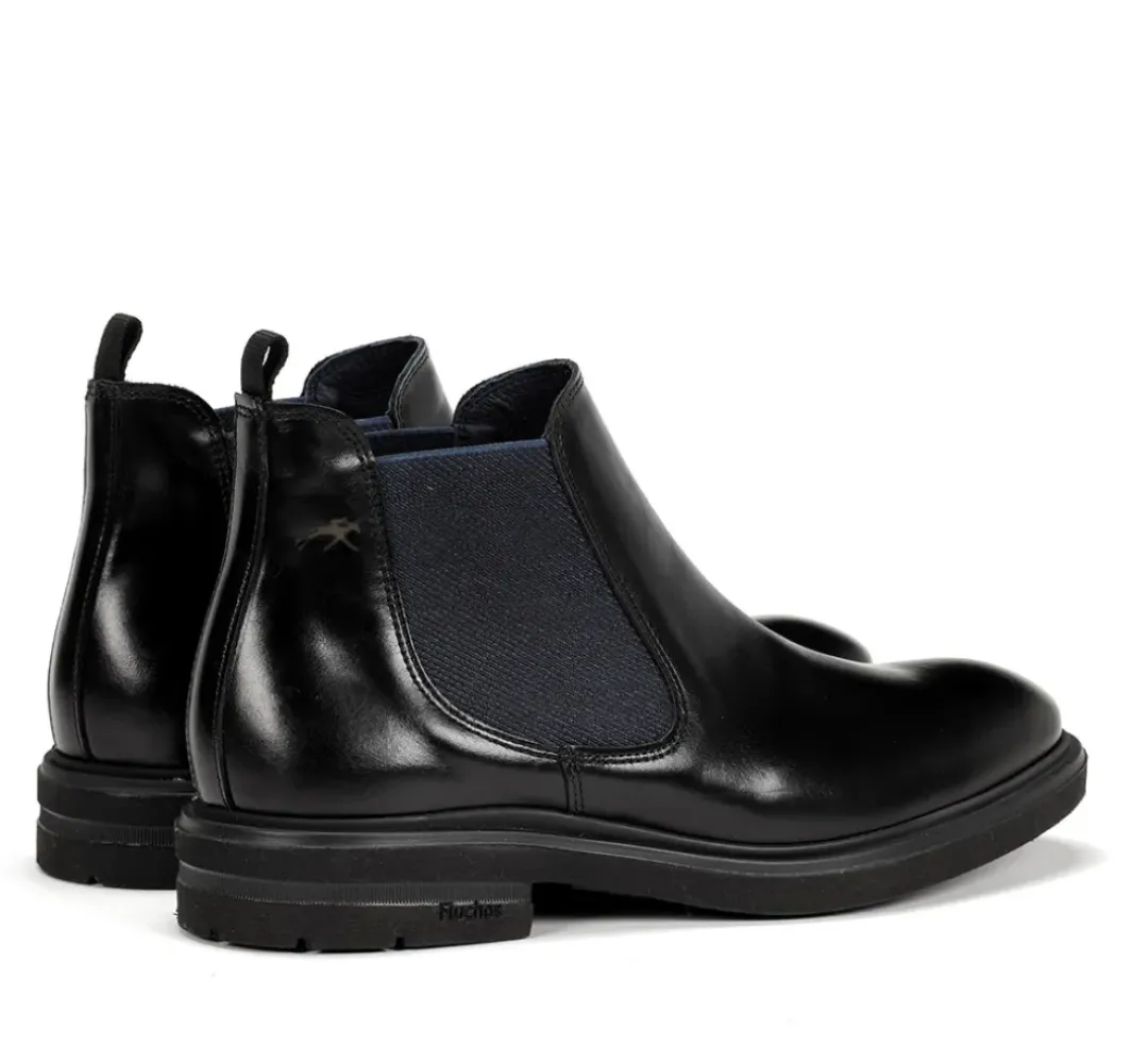 Hombre Fluchos BELGAS F0770 Botín Negro