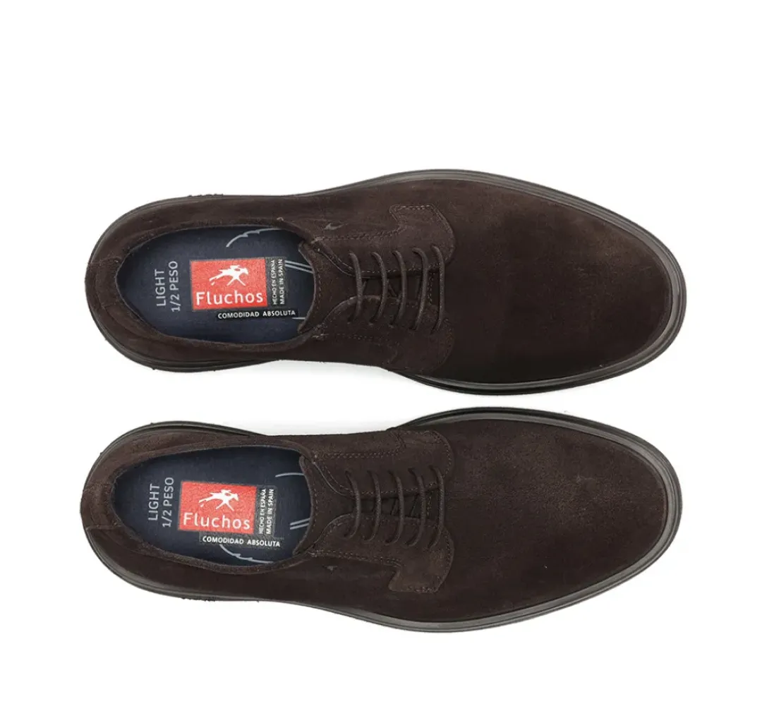 Hombre Fluchos BELGAS F0631 Zapato Marrón