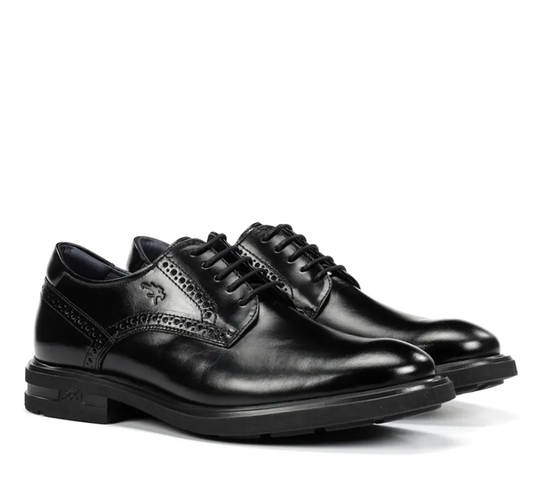 Hombre Fluchos BELGAS F0630 Zapato Negro