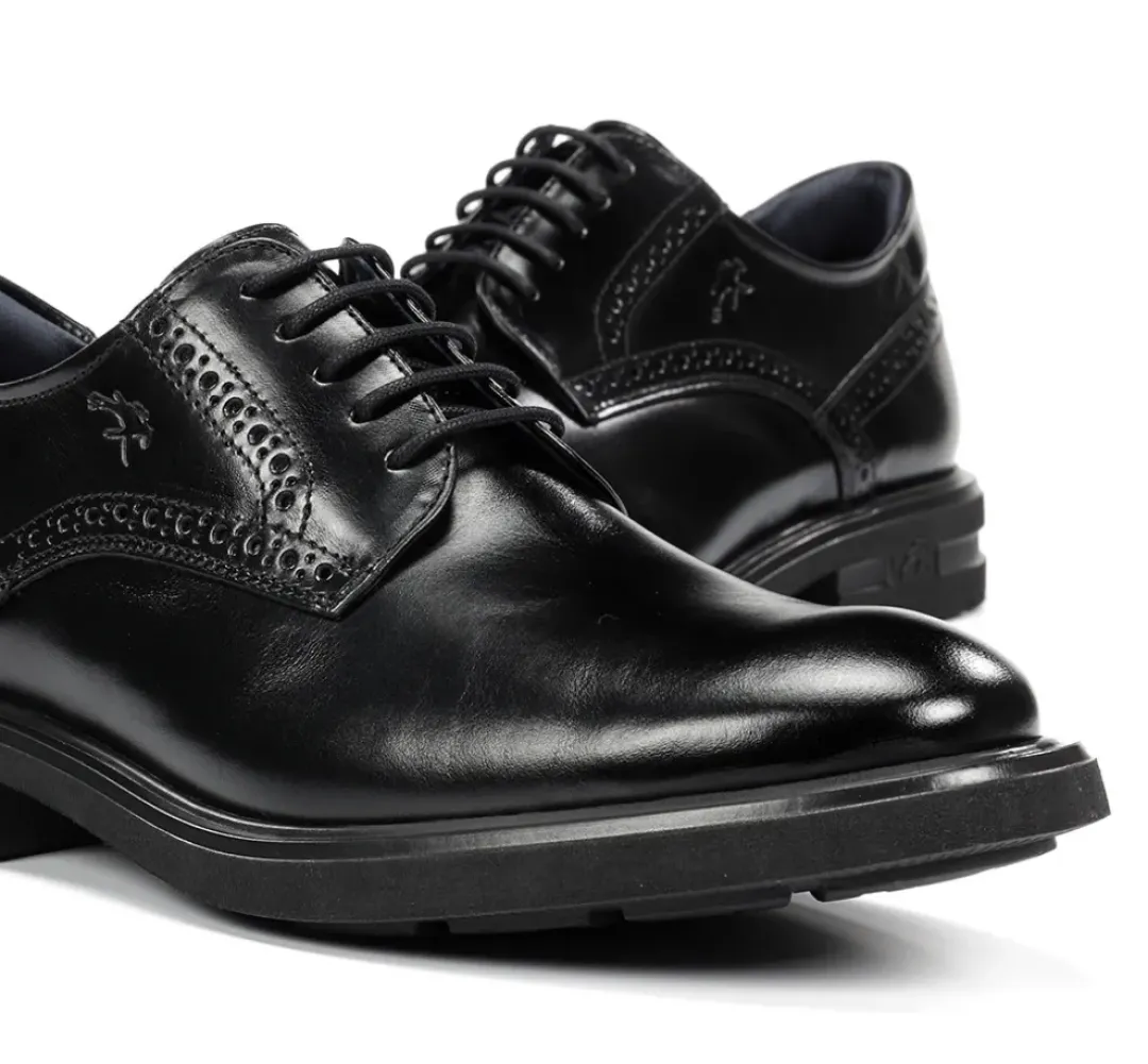 Hombre Fluchos BELGAS F0630 Zapato Negro