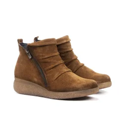 Mujer Fluchos BLAU D8570 Botín Marrón