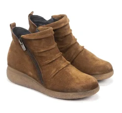Mujer Fluchos BLAU D8570 Botín Marrón