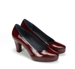 Mujer Fluchos BLESA D5794 Zapato Burdeos