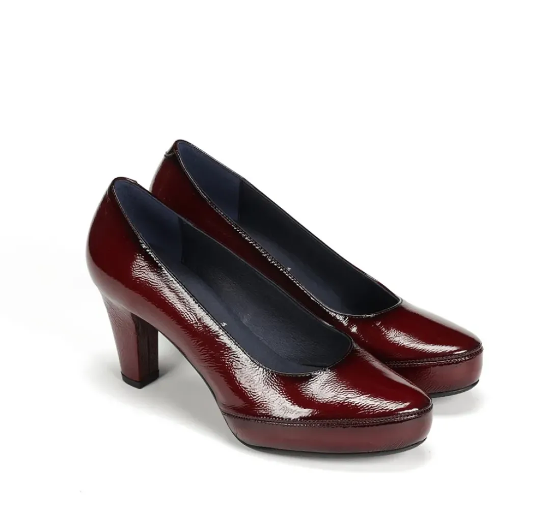 Mujer Fluchos BLESA D5794 Zapato Burdeos