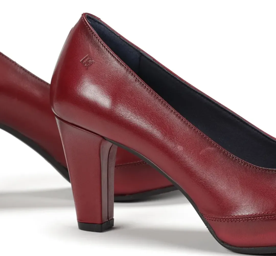 Mujer Fluchos BLESA D5794 Zapato Burdeos