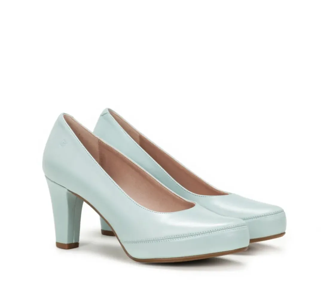 Mujer Fluchos BLESA D5794 Zapato de Tacón Azul