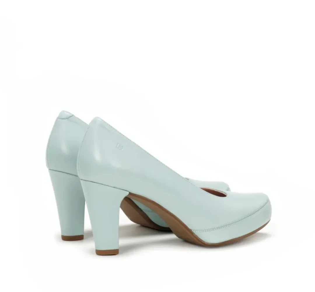 Mujer Fluchos BLESA D5794 Zapato de Tacón Azul