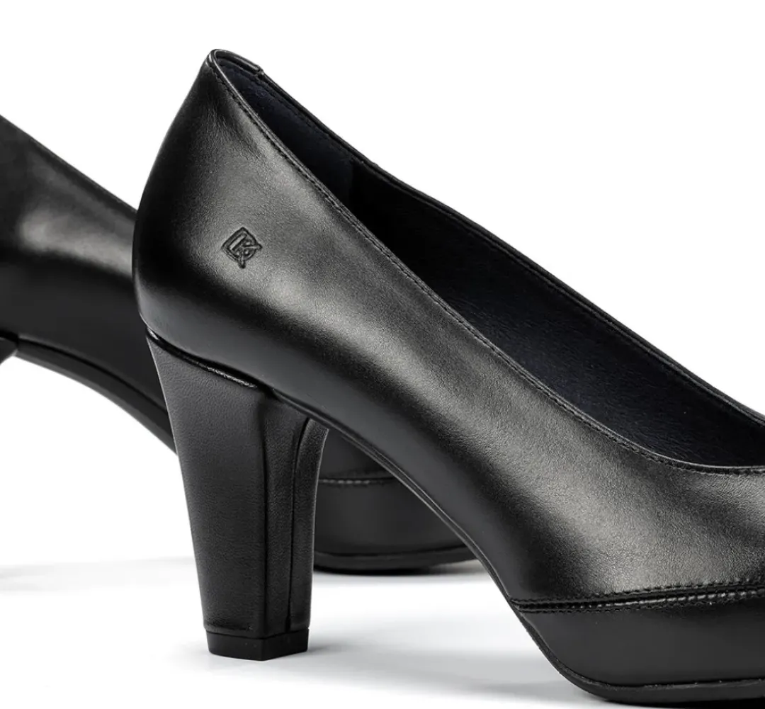 Mujer Fluchos BLESA D5794 Zapato Negro
