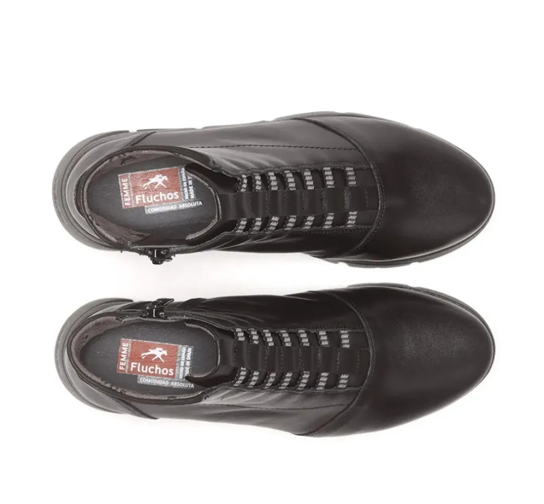 Mujer Fluchos BONA F1358 Botín Negro