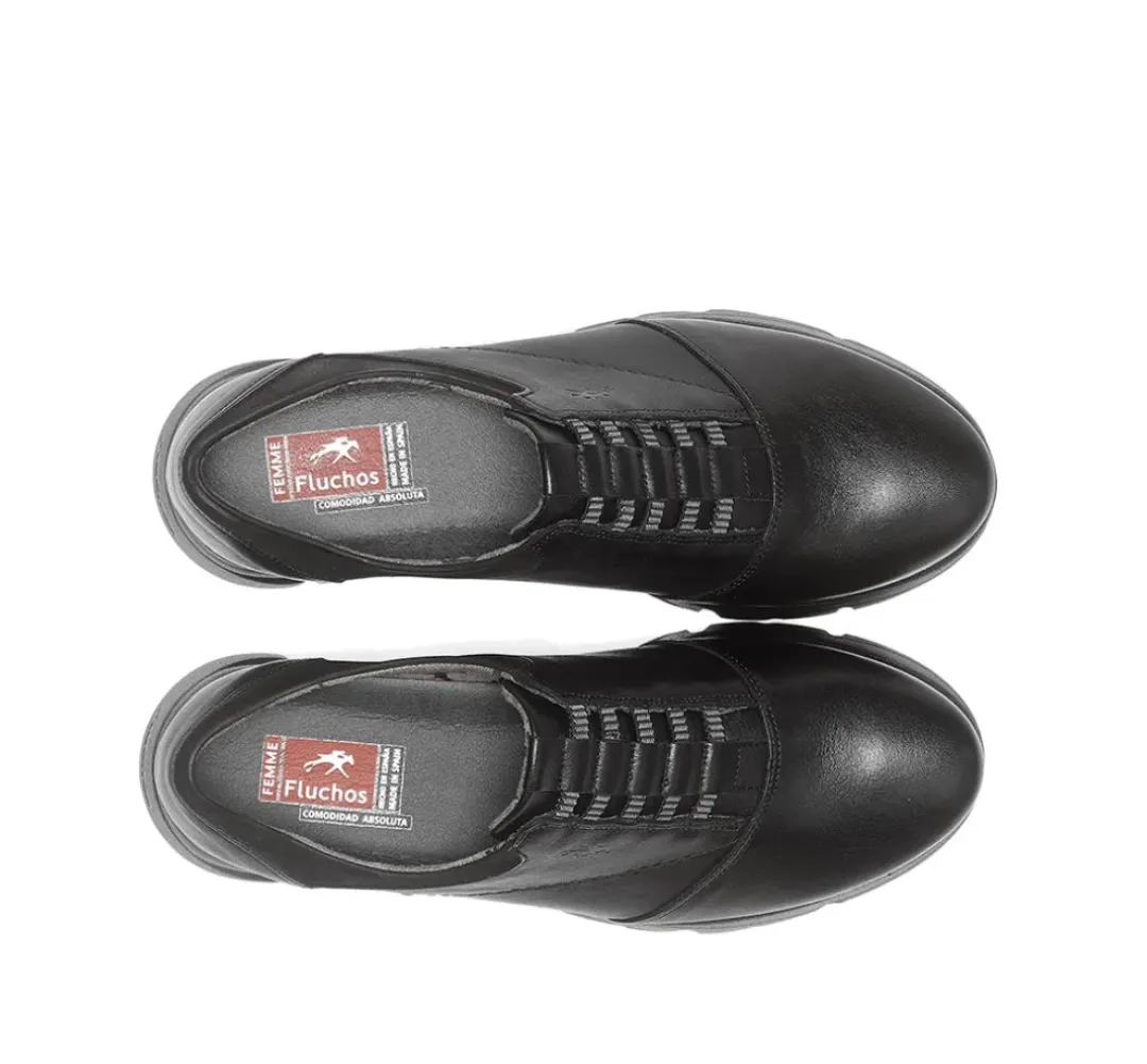 Mujer Fluchos BONA F1357 Zapato Negro