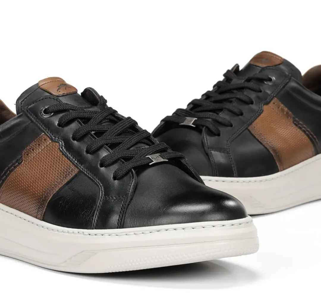 Hombre Fluchos BOSTON F2043 Deportivo Negro