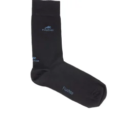 Hombre Fluchos CA0009 Calcetines Largos Azules y Cuadros
