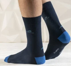 Hombre Fluchos CA0009 Calcetines Largos Libelulas