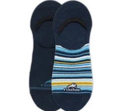 Hombre Fluchos CA0002 Pinkies Rayas y Azul