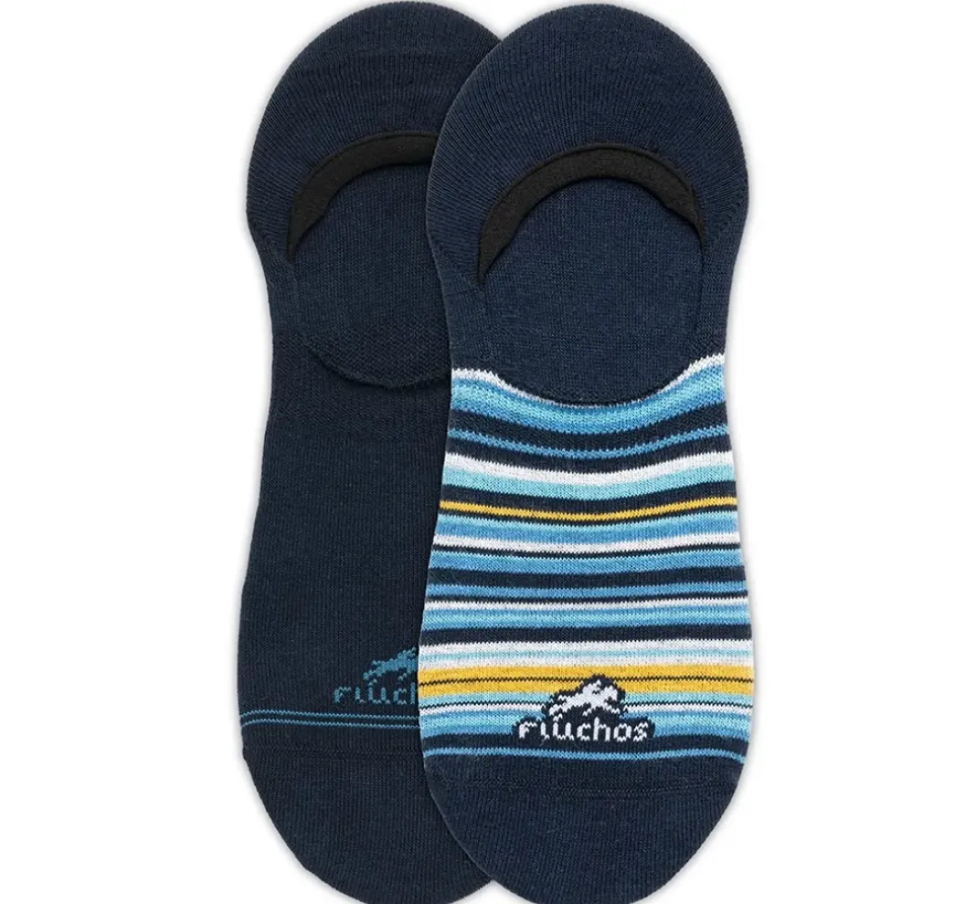 Hombre Fluchos CA0002 Pinkies Rayas y Azul