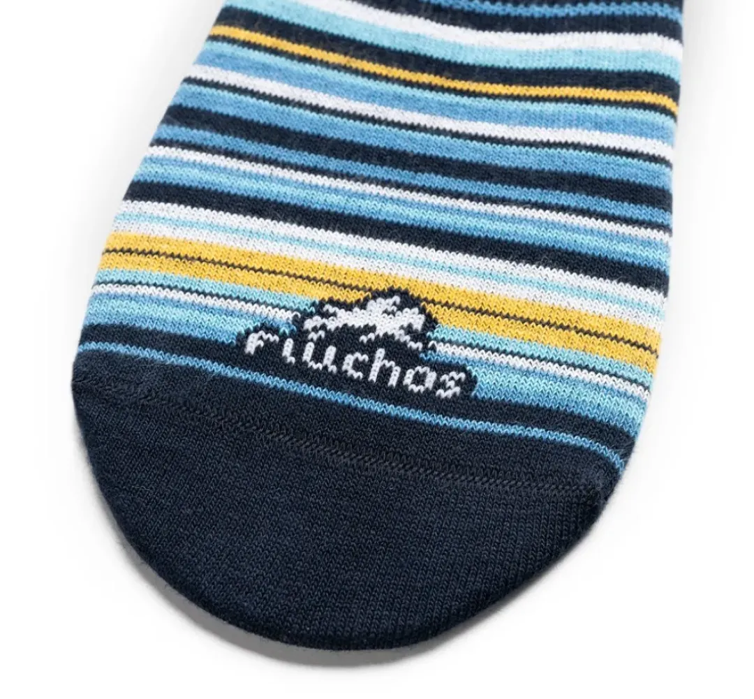 Hombre Fluchos CA0002 Pinkies Rayas y Azul