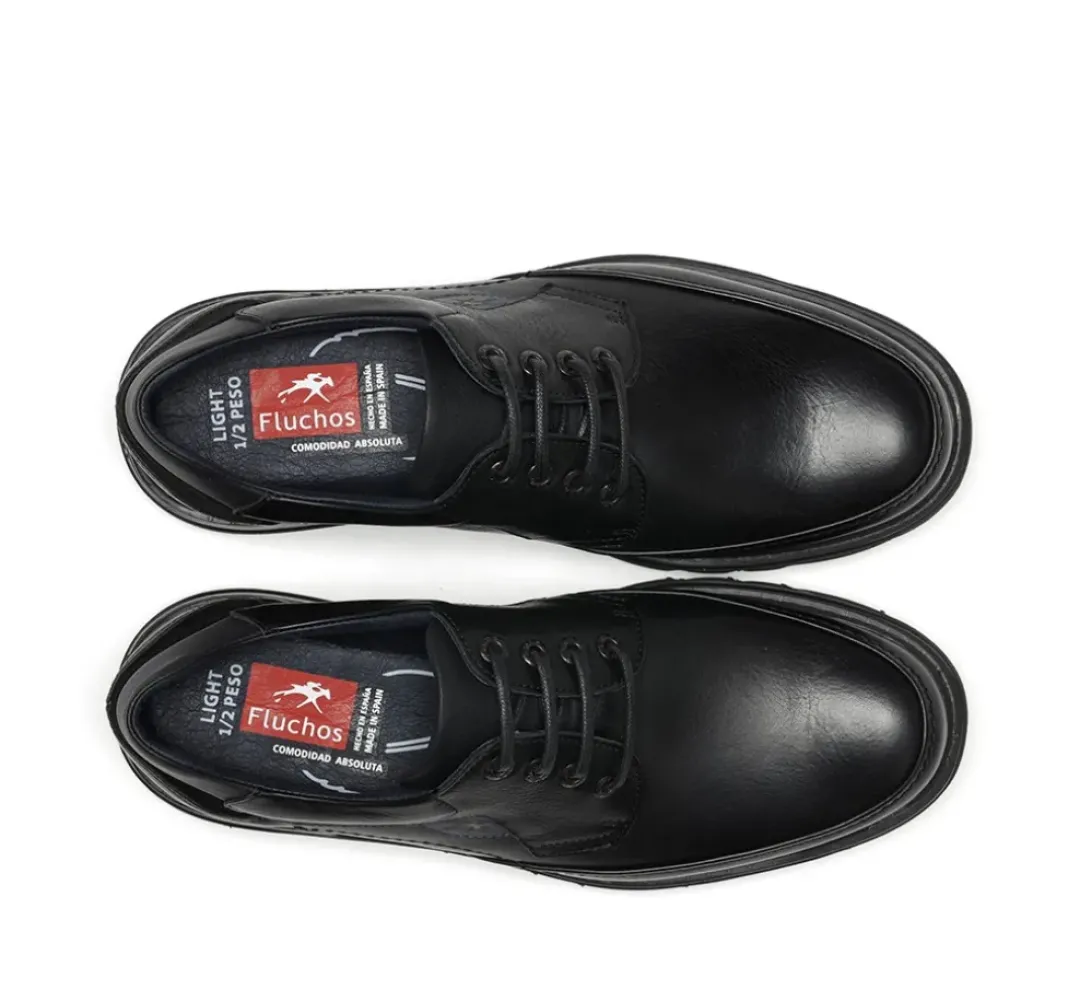Hombre Fluchos CELTIC F0248 Zapato Negro