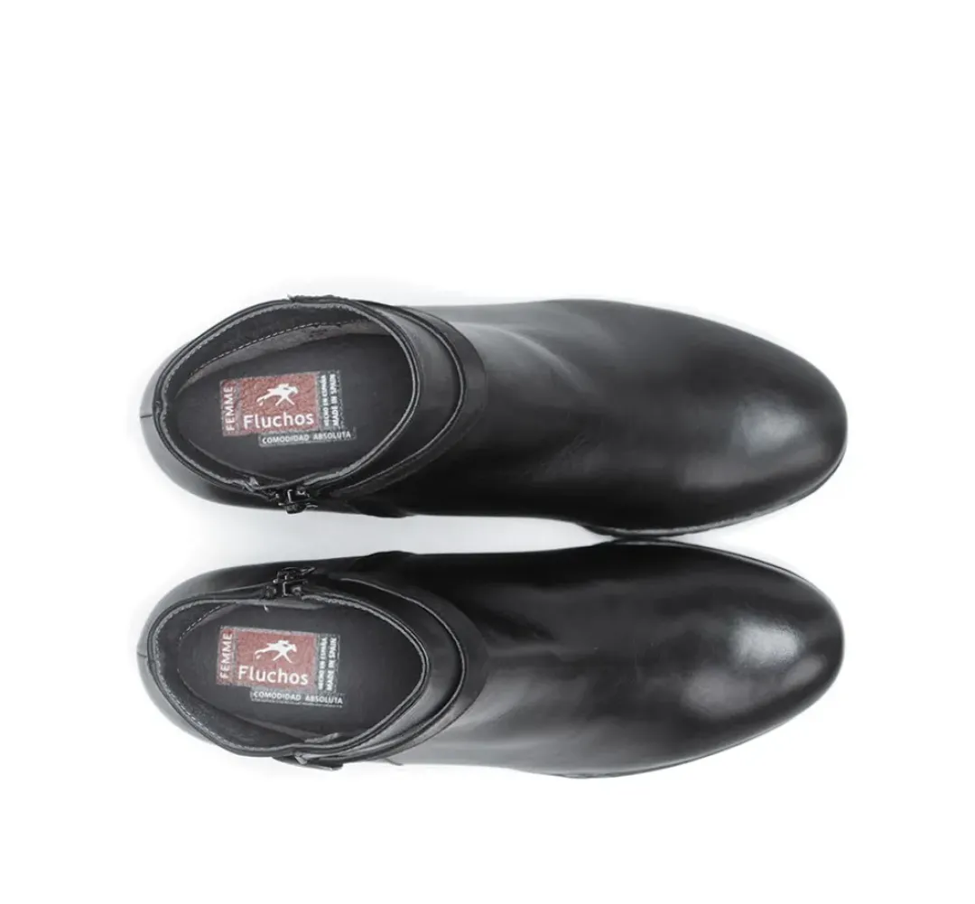 Mujer Fluchos CHARIS F0937 Botín Negro