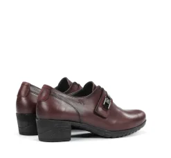Mujer Fluchos CHARIS F0587 ZapatodeTacón Burdeos