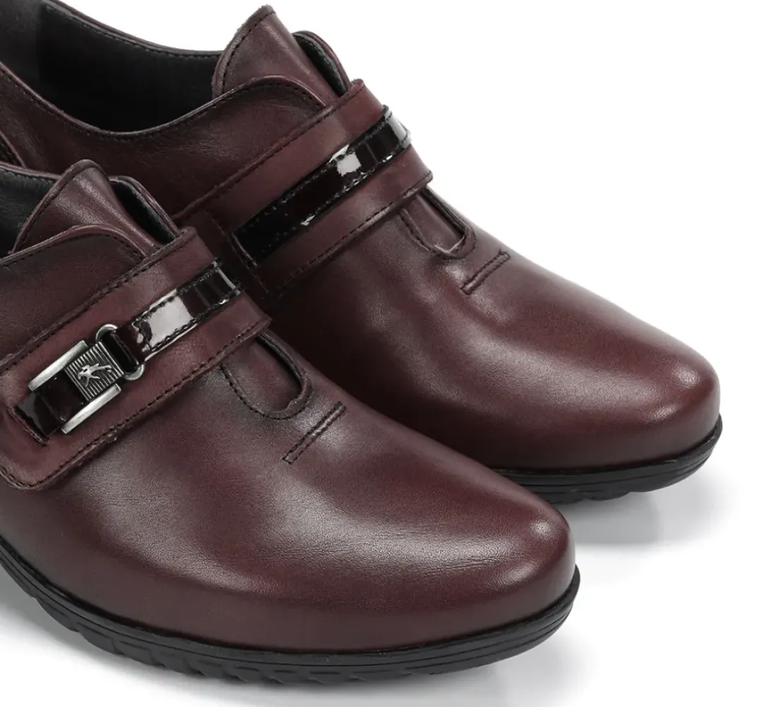 Mujer Fluchos CHARIS F0587 ZapatodeTacón Burdeos