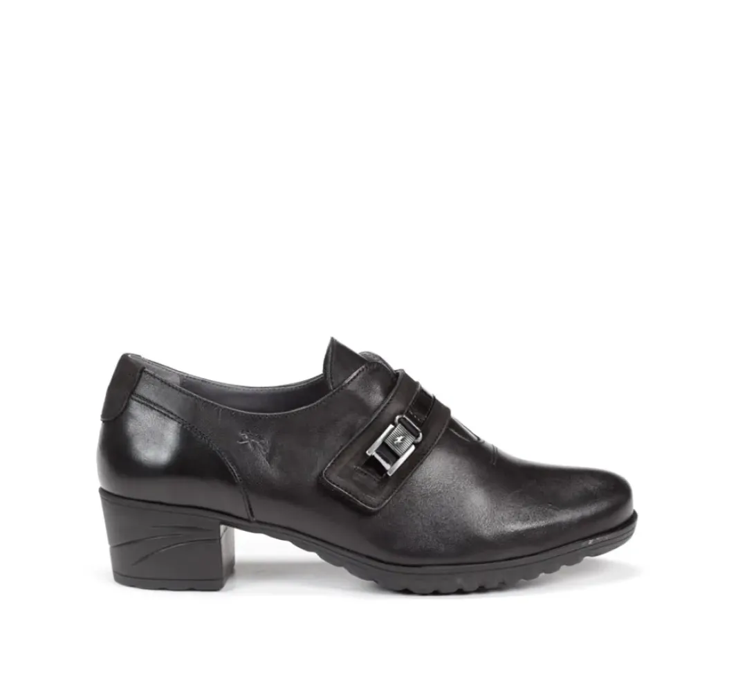 Mujer Fluchos CHARIS F0587 ZapatodeTacón Negro