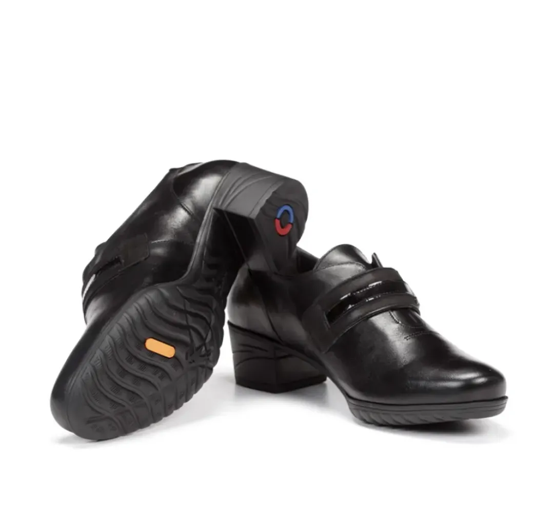 Mujer Fluchos CHARIS F0587 ZapatodeTacón Negro