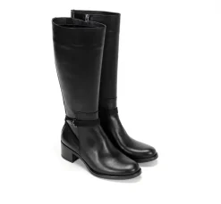 Mujer Fluchos CHIARA D8965 Bota Negra