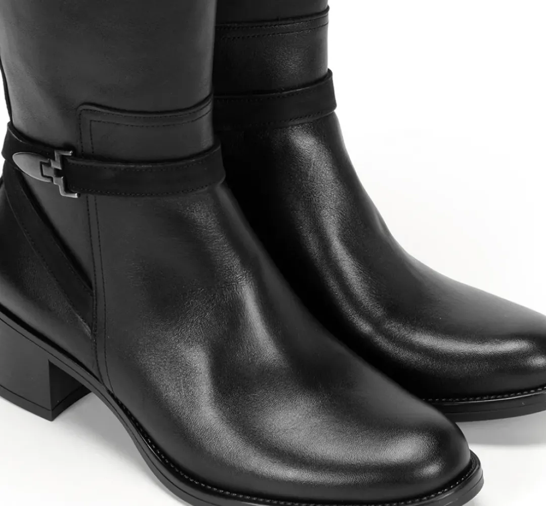 Mujer Fluchos CHIARA D8965 Bota Negra