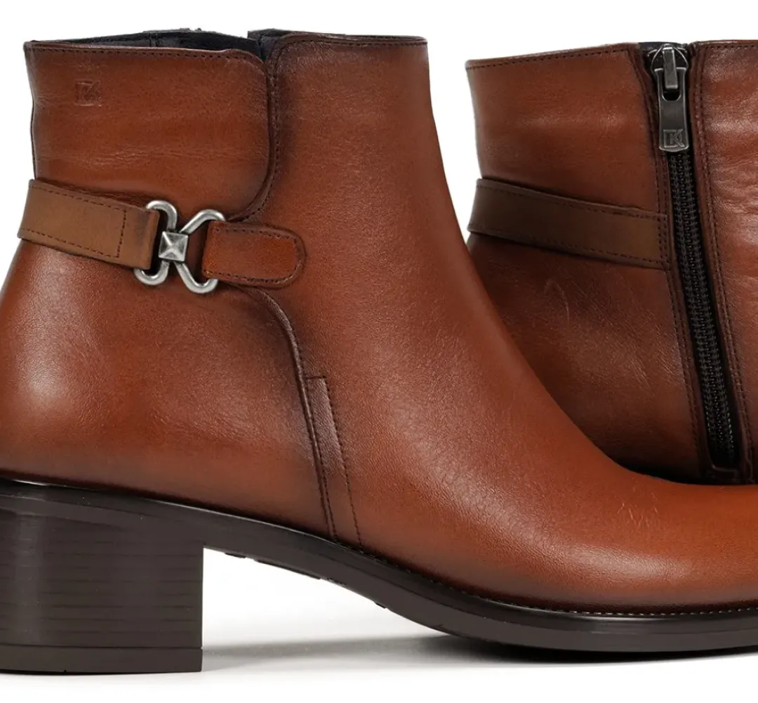 Mujer Fluchos CHIARA D8966 Botín Marrón