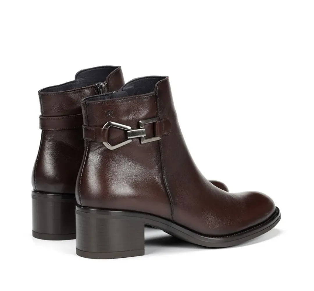 Mujer Fluchos CHIARA D9347 Botín Marrón