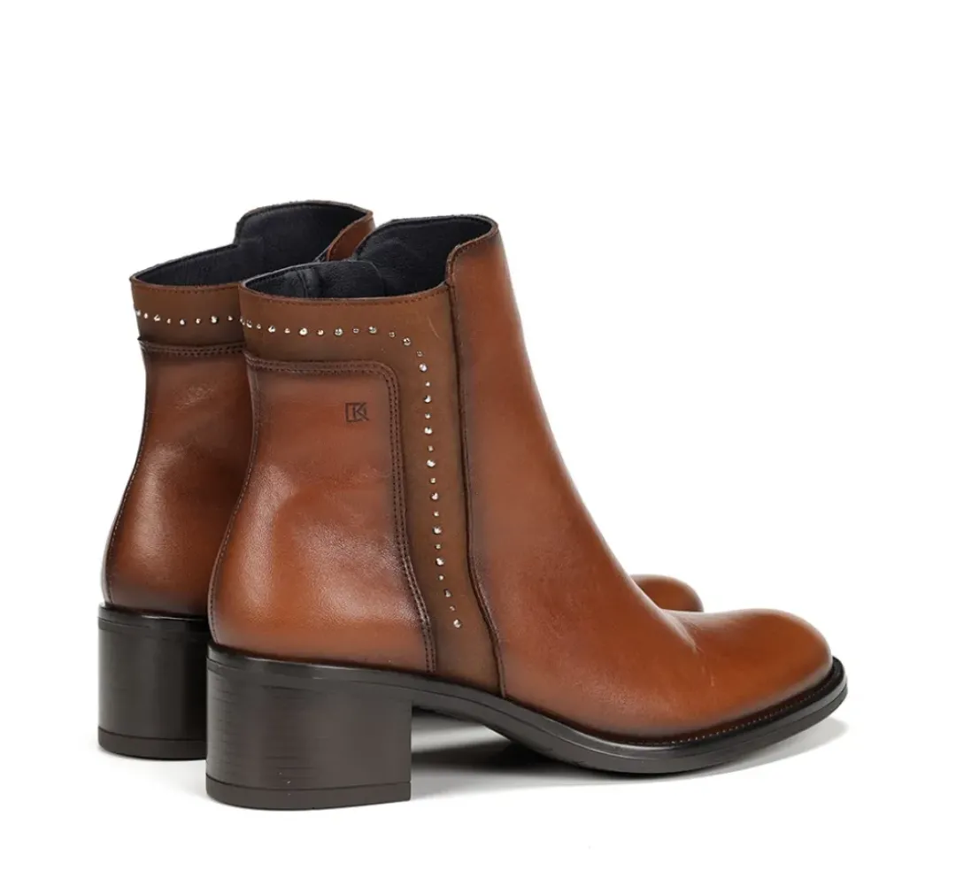 Mujer Fluchos CHIARA D9134 Botín Marrón