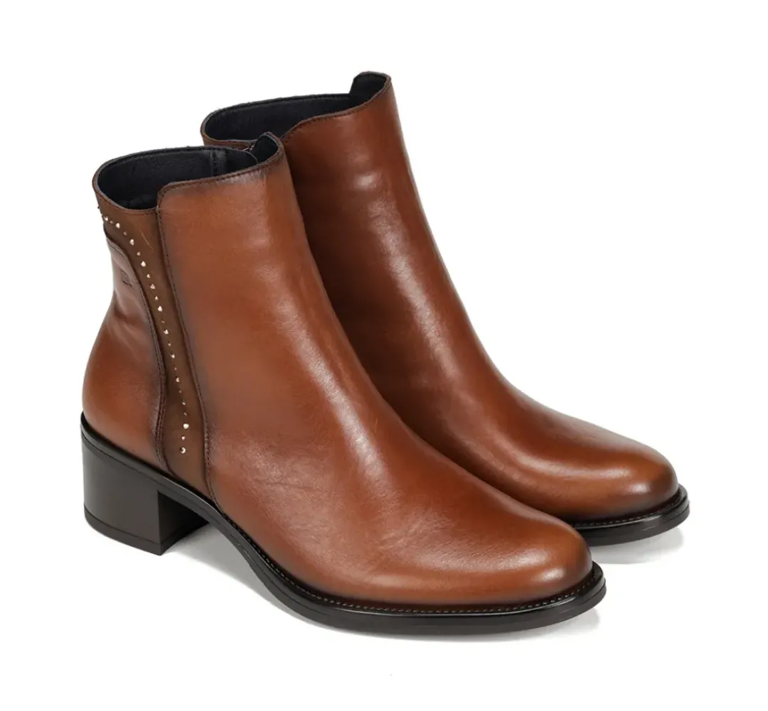 Mujer Fluchos CHIARA D9134 Botín Marrón