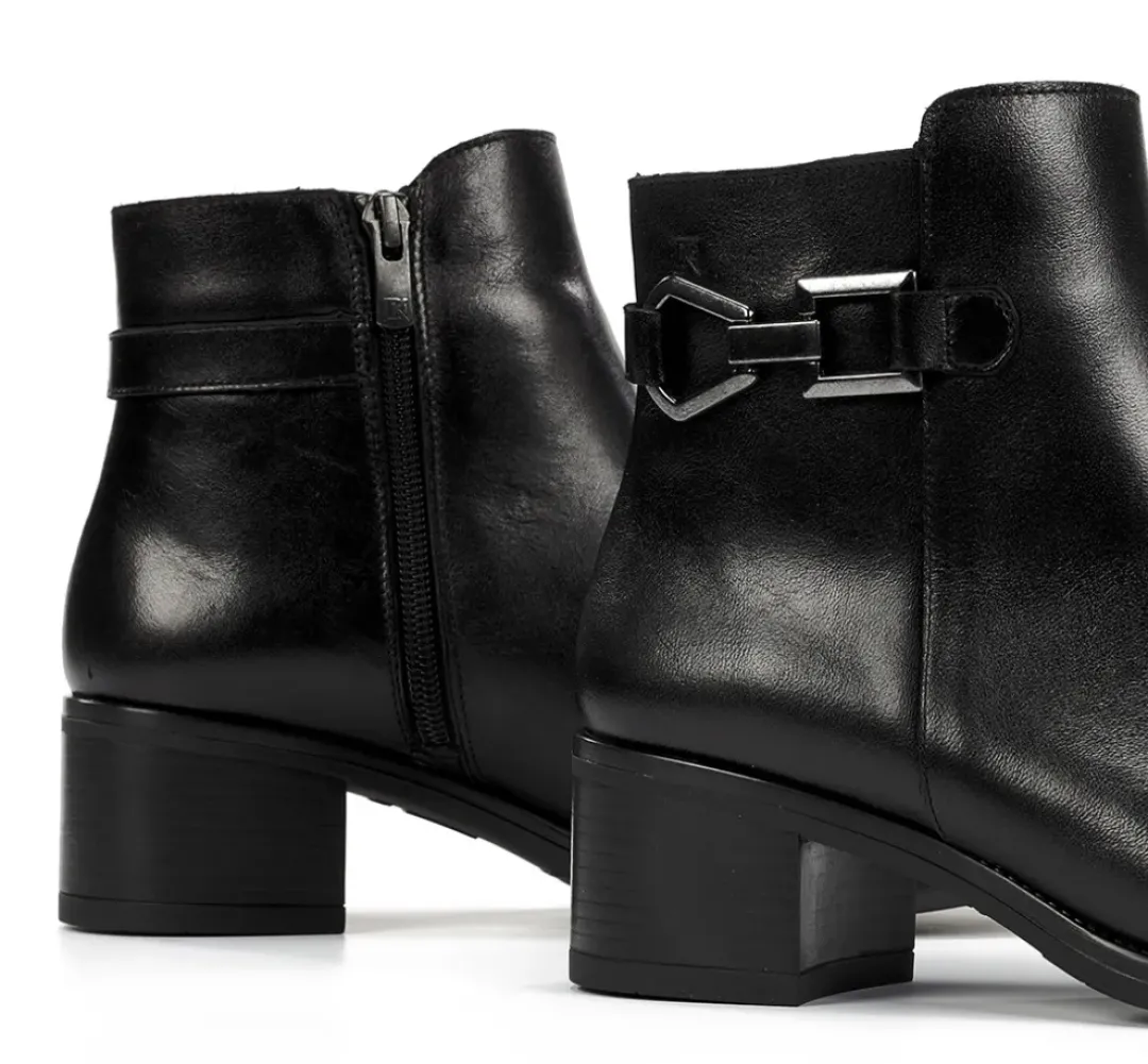 Mujer Fluchos CHIARA D9347 Botín Negro