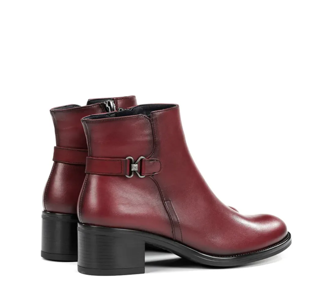 Mujer Fluchos CHIARA D8966 Botín Rojo