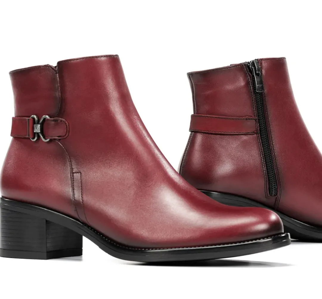 Mujer Fluchos CHIARA D8966 Botín Rojo