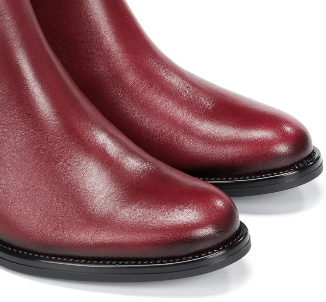Mujer Fluchos CHIARA D9347 Botín Rojo