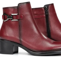 Mujer Fluchos CHIARA D9347 Botín Rojo