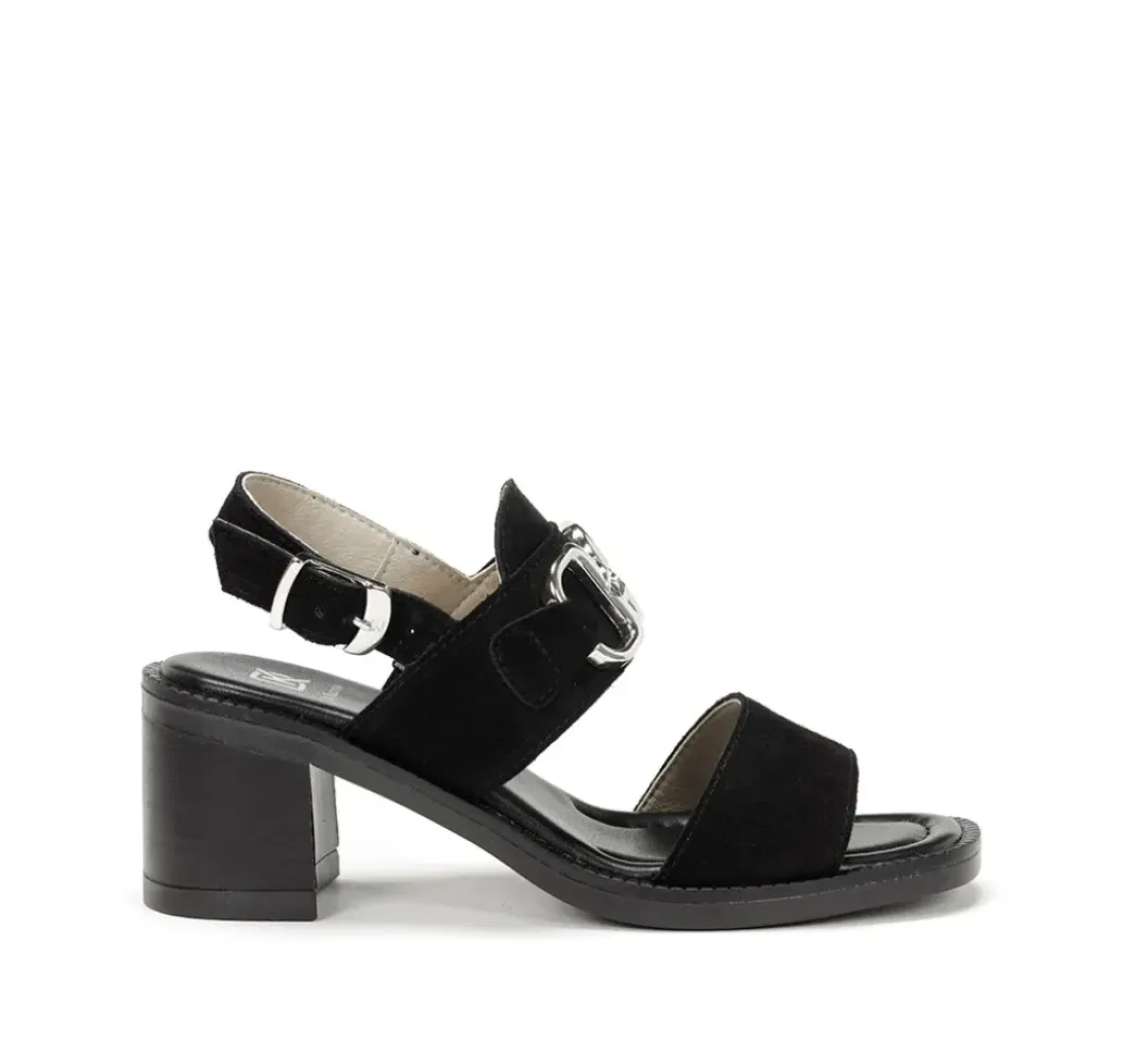Mujer Fluchos CIRCUS D9065 Sandalia Negra