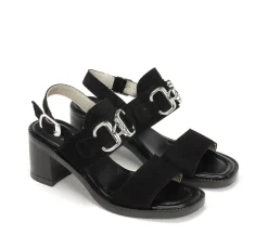 Mujer Fluchos CIRCUS D9065 Sandalia Negra