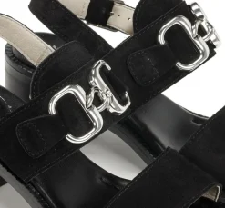 Mujer Fluchos CIRCUS D9065 Sandalia Negra
