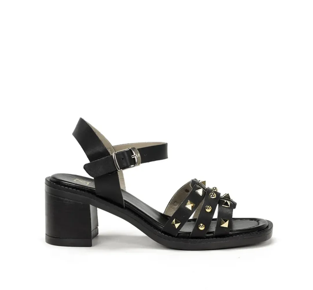Mujer Fluchos CIRCUS D9066 Sandalia Negra