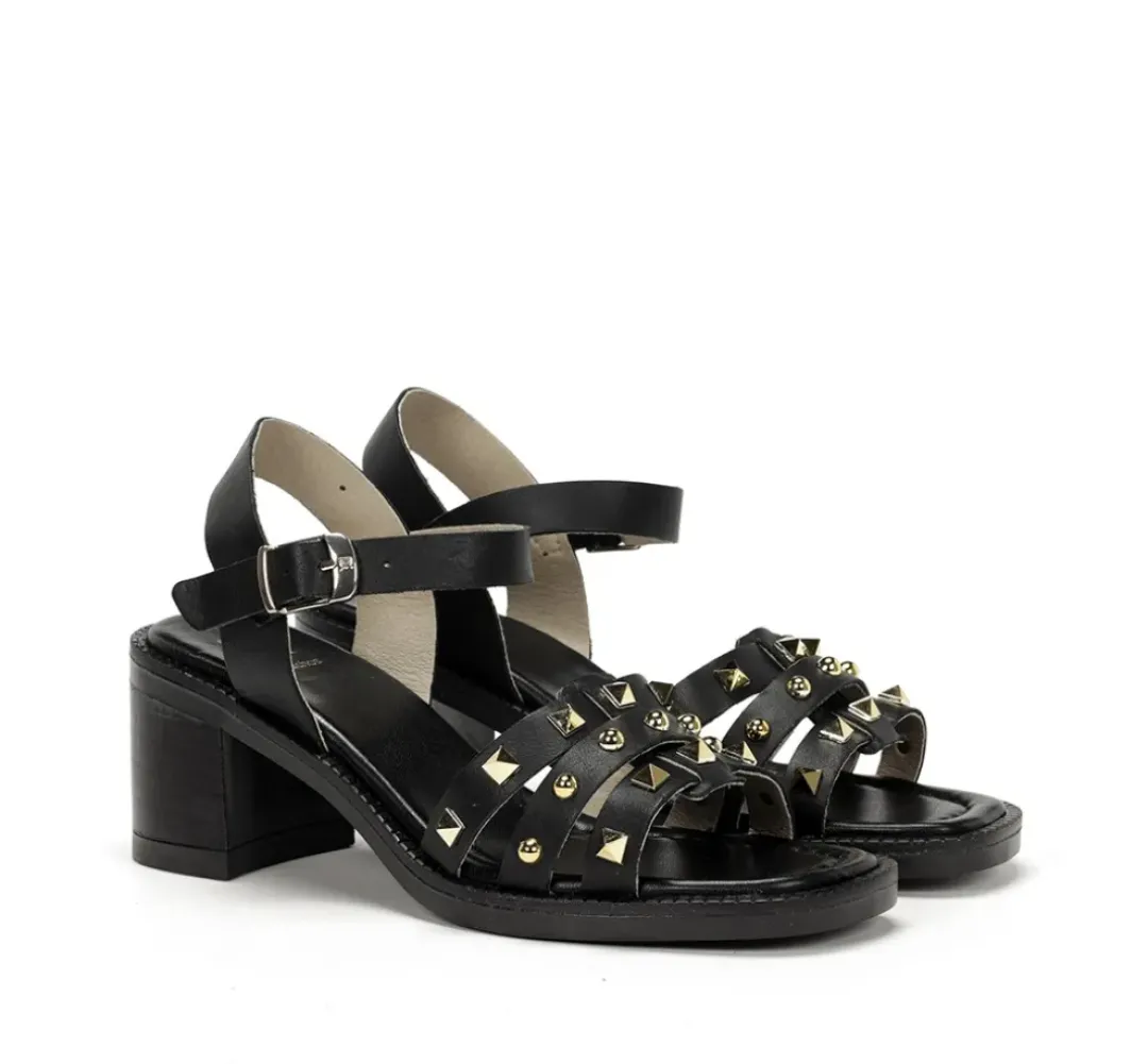 Mujer Fluchos CIRCUS D9066 Sandalia Negra